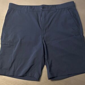 Classic Navy Men's Flat Front Golf Shorts